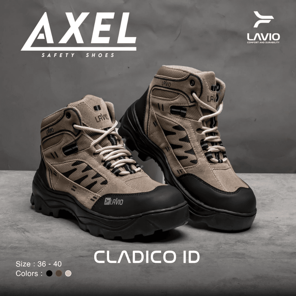 Lavio Sepatu Pria Safety